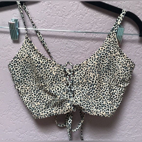 Xhilaration Leopard Print Bikini - Picture 3 of 11